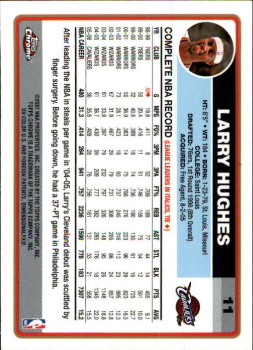 2006-07 Topps Chrome Basketball Card Pick - Picture 21 of 380