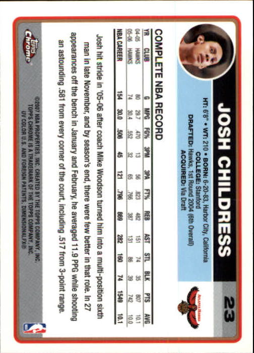 2006-07 Topps Chrome Basketball Card Pick - Picture 43 of 380