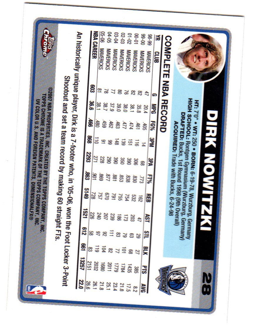 2006-07 Topps Chrome Basketball Card Pick - Picture 51 of 380