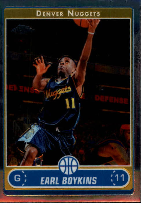 2006-07 Topps Chrome Basketball Card Pick - Picture 92 of 380