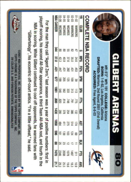 2006-07 Topps Chrome Basketball Card Pick - Picture 145 of 380