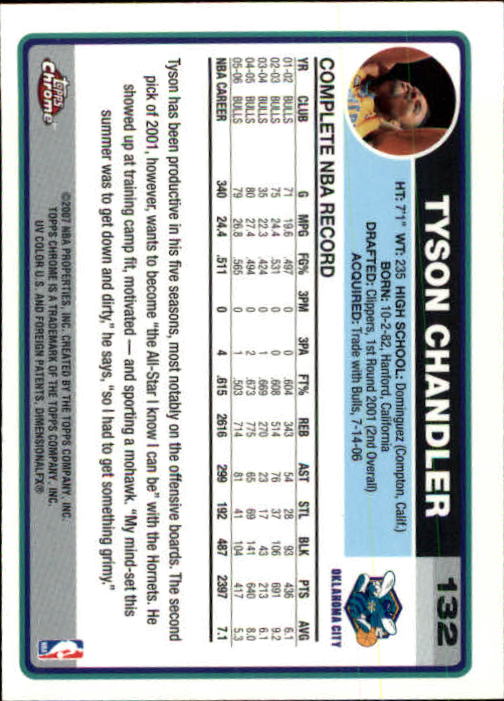 2006-07 Topps Chrome Basketball Card Pick - Picture 243 of 380