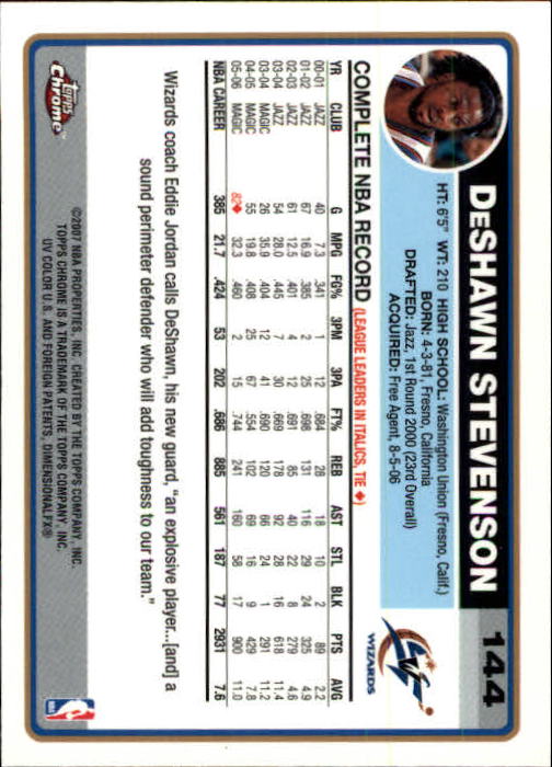 2006-07 Topps Chrome Basketball Card Pick - Picture 265 of 380