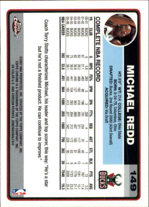 2006-07 Topps Chrome Basketball Card Pick - Picture 275 of 380