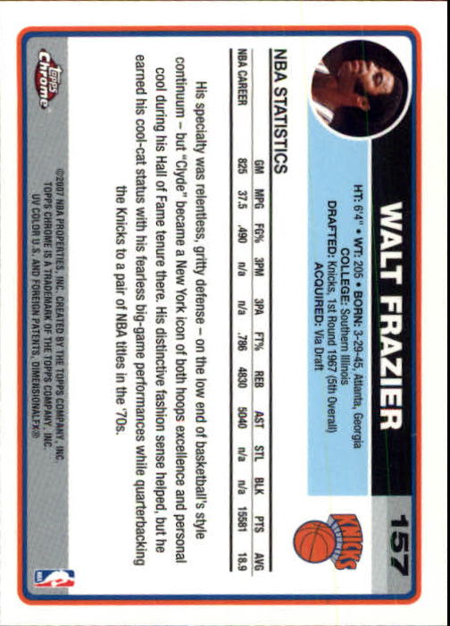 2006-07 Topps Chrome Basketball Card Pick - Picture 285 of 380