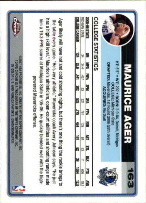 2006-07 Topps Chrome Basketball Card Pick - Picture 293 of 380