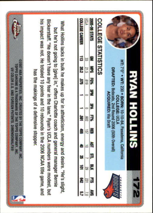 2006-07 Topps Chrome Basketball Card Pick - Picture 311 of 380