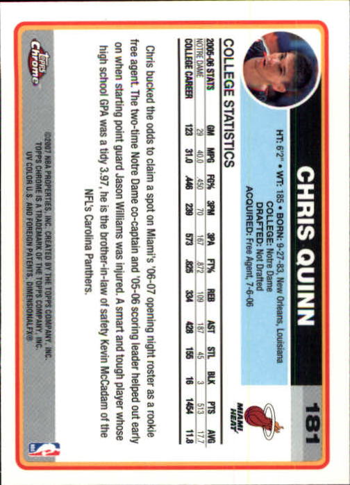 2006-07 Topps Chrome Basketball Card Pick - Picture 329 of 380