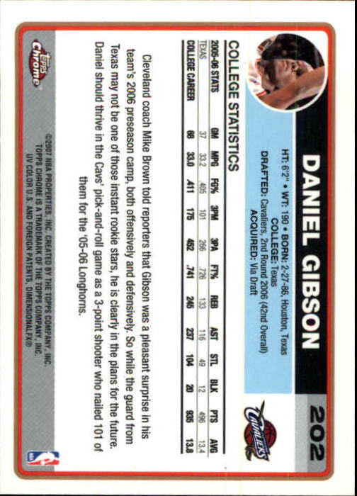 2006-07 Topps Chrome Basketball Card Pick - Picture 364 of 380