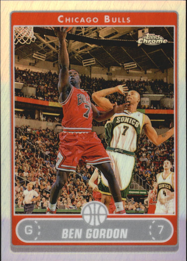 Tarjetas de inserción paralela ""Refractores"" de baloncesto cromadas Topps 2006-07 - Imagen 8 de 113