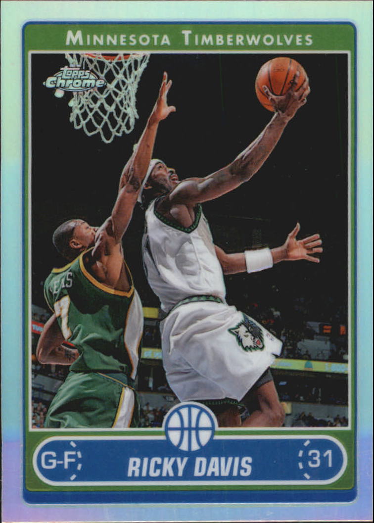 Tarjetas de inserción paralela ""Refractores"" de baloncesto cromadas Topps 2006-07 - Imagen 26 de 113