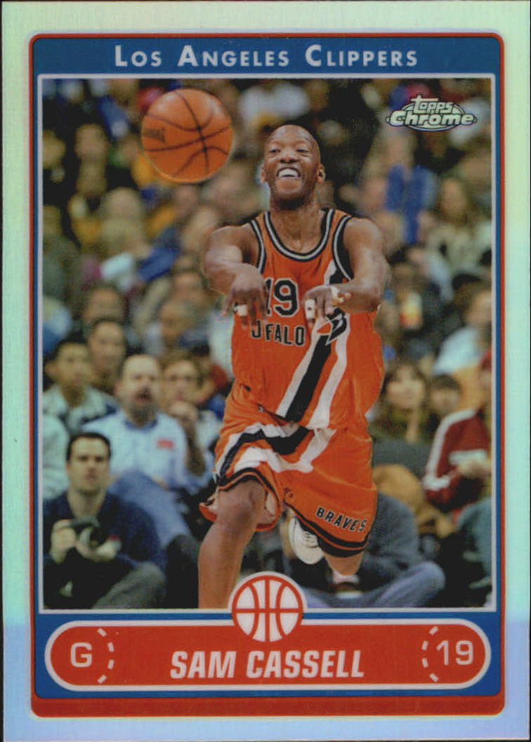 Tarjetas de inserción paralela ""Refractores"" de baloncesto cromadas Topps 2006-07 - Imagen 38 de 113