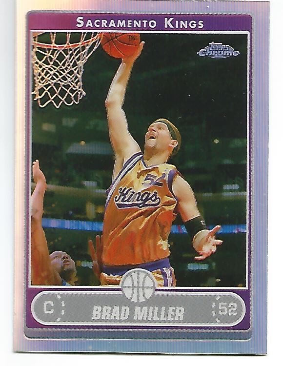Tarjetas de inserción paralela ""Refractores"" de baloncesto cromadas Topps 2006-07 - Imagen 46 de 113