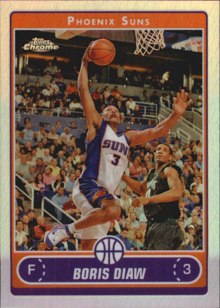 Tarjetas de inserción paralela ""Refractores"" de baloncesto cromadas Topps 2006-07 - Imagen 52 de 113