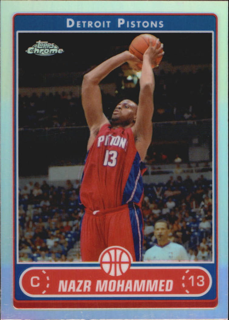 Tarjetas de inserción paralela ""Refractores"" de baloncesto cromadas Topps 2006-07 - Imagen 72 de 113