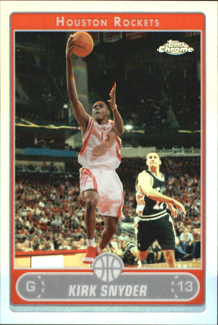 Tarjetas de inserción paralela ""Refractores"" de baloncesto cromadas Topps 2006-07 - Imagen 74 de 113