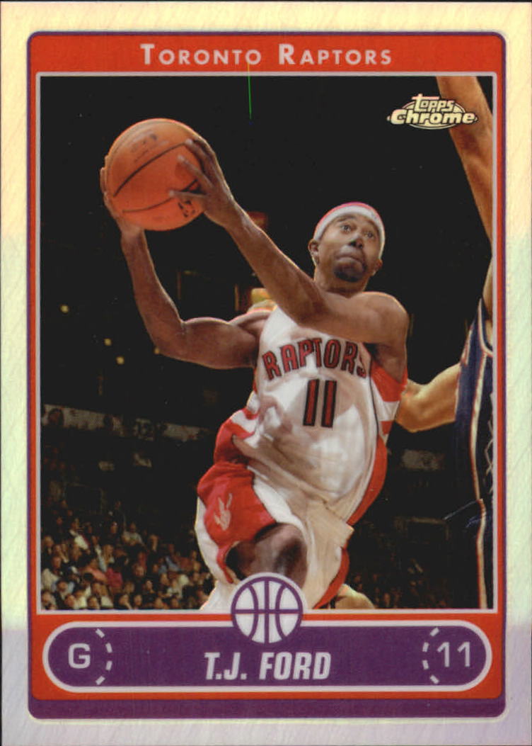 Tarjetas de inserción paralela ""Refractores"" de baloncesto cromadas Topps 2006-07 - Imagen 76 de 113