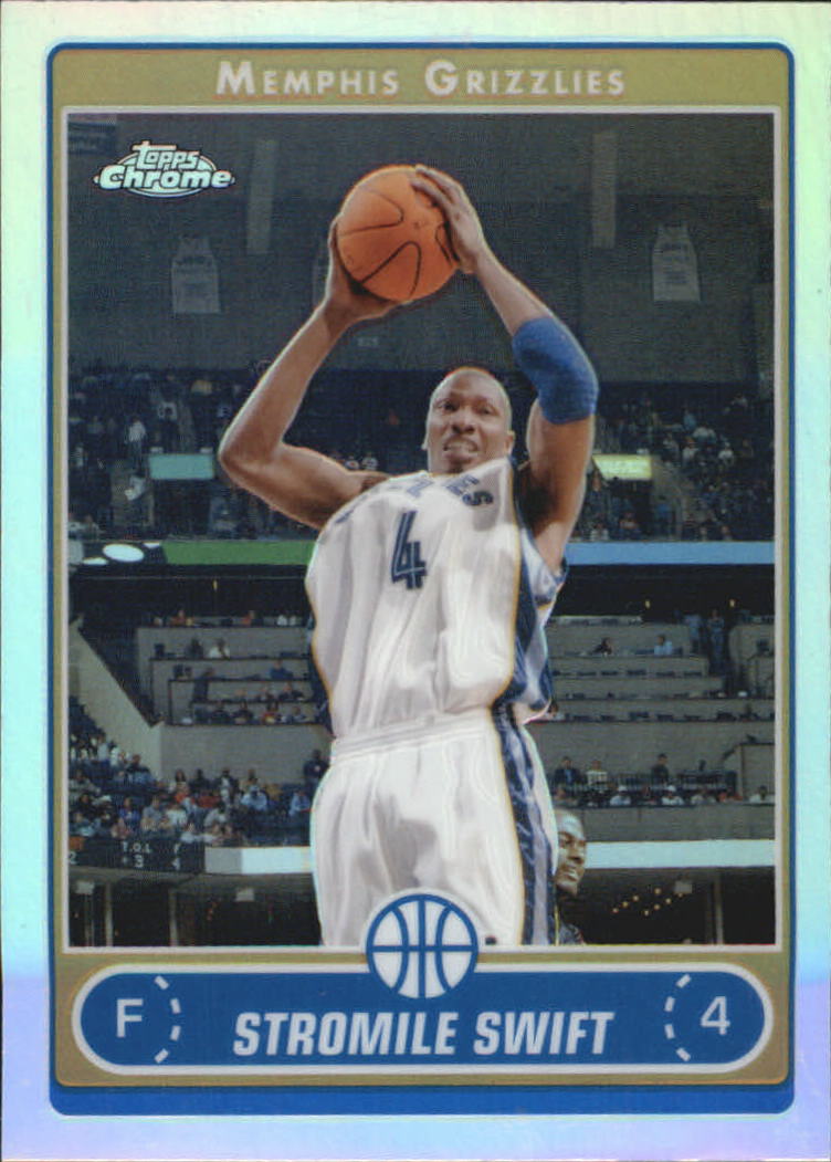 Tarjetas de inserción paralela ""Refractores"" de baloncesto cromadas Topps 2006-07 - Imagen 78 de 113