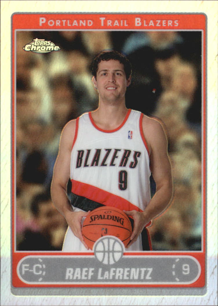 Tarjetas de inserción paralela ""Refractores"" de baloncesto cromadas Topps 2006-07 - Imagen 82 de 113