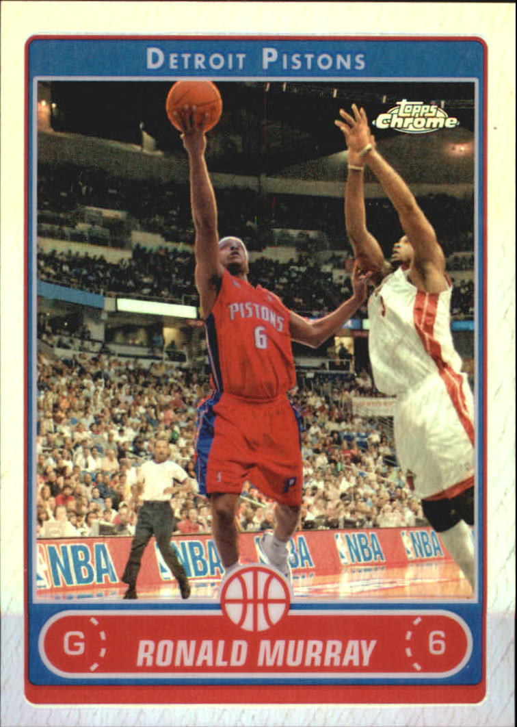 Tarjetas de inserción paralela ""Refractores"" de baloncesto cromadas Topps 2006-07 - Imagen 84 de 113