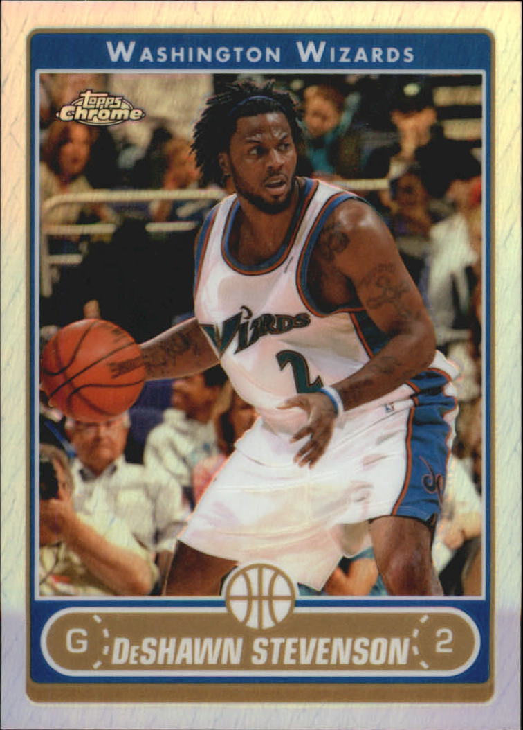 Tarjetas de inserción paralela ""Refractores"" de baloncesto cromadas Topps 2006-07 - Imagen 100 de 113