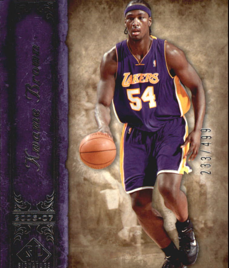 2006/2007 SP Signature Edition (Upper Deck) Basketball - Picture 18 of 51