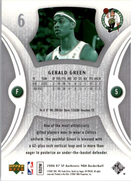 2006-07 SP Authentic Basketball Card Pick - Picture 13 of 195