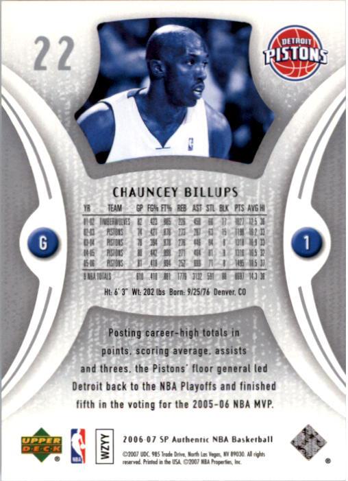 2006-07 SP Authentic Basketball Card Pick - Picture 45 of 195