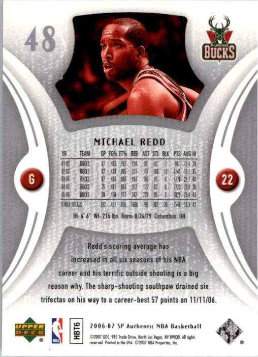 2006-07 SP Authentic Basketball Card Pick - Picture 97 of 195