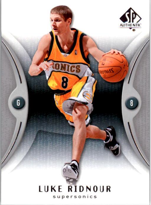 2006-07 SP Authentic Basketball Card Pick - Picture 162 of 195