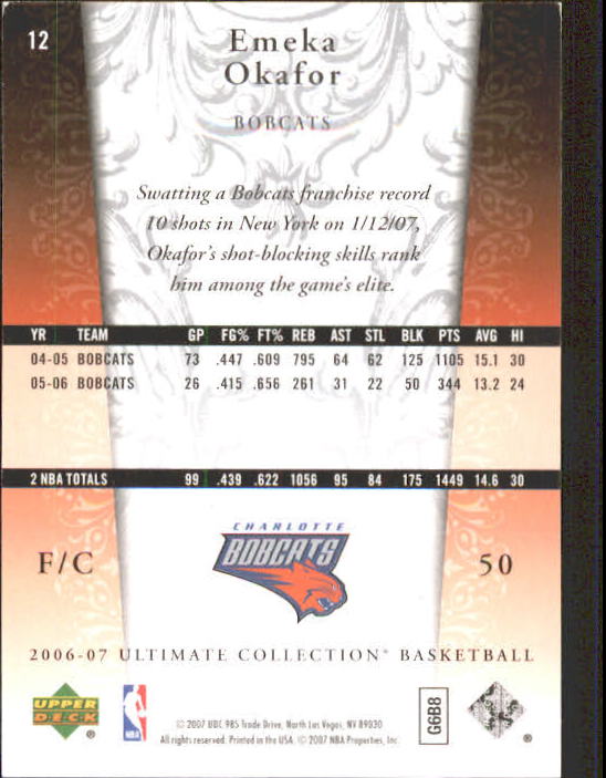 Pallacanestro Ultimate Collection 2006-07 SCEGLI TU - Foto 25 di 261
