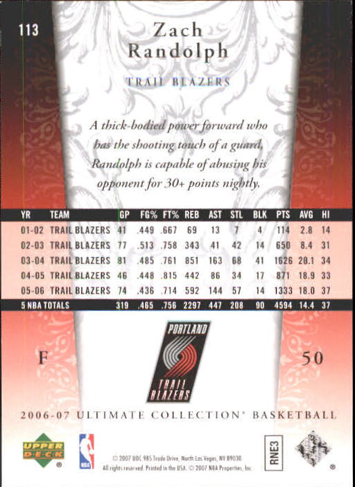 Pallacanestro Ultimate Collection 2006-07 SCEGLI TU - Foto 188 di 261