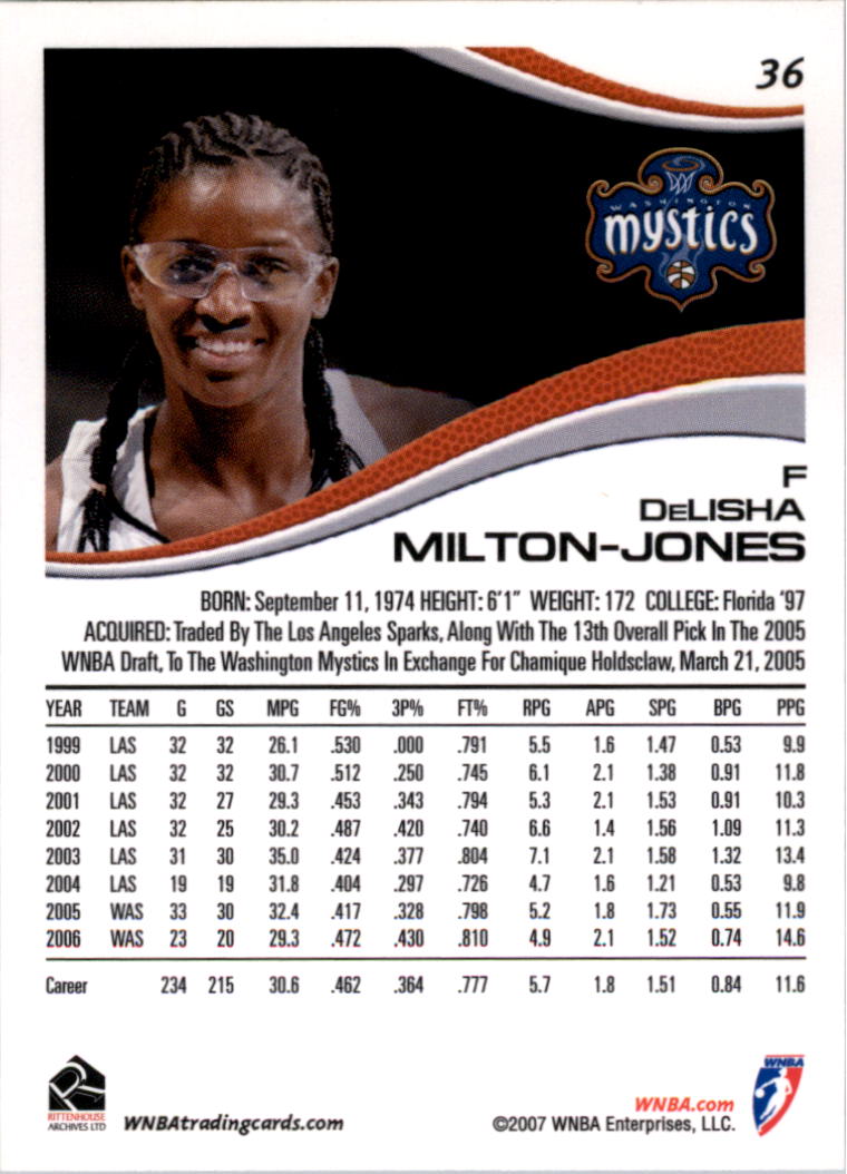 B0492- 2007 WNBA Basketball Card #s 1-90 +Inserts -You Pick- 15+ FREE US SHIP