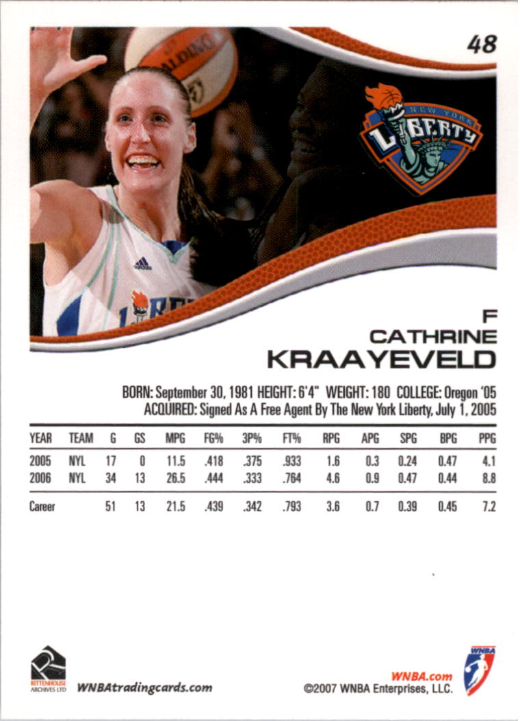 B0492- 2007 WNBA Basketball Card #s 1-90 +Inserts -You Pick- 15+ FREE US SHIP