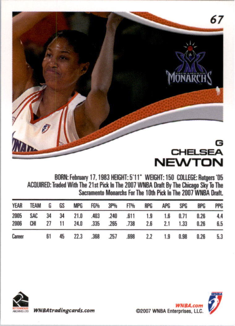 B0492- 2007 WNBA Basketball Card #s 1-90 +Inserts -You Pick- 15+ FREE US SHIP