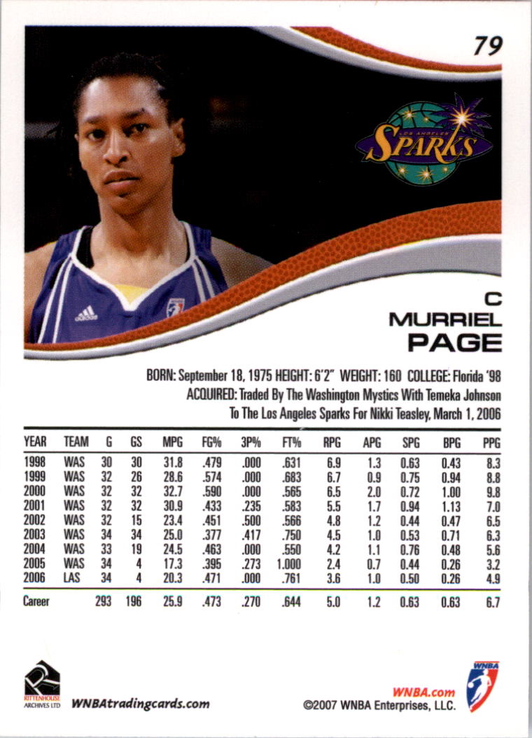 B0492- 2007 WNBA Basketball Card #s 1-90 +Inserts -You Pick- 15+ FREE US SHIP