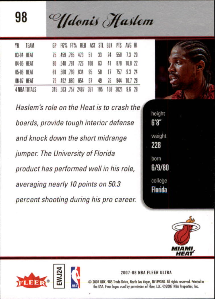 2007/2008 Ultra SE Basketball "Main Set" Base Cards #1 to #251 - Picture 65 of 167