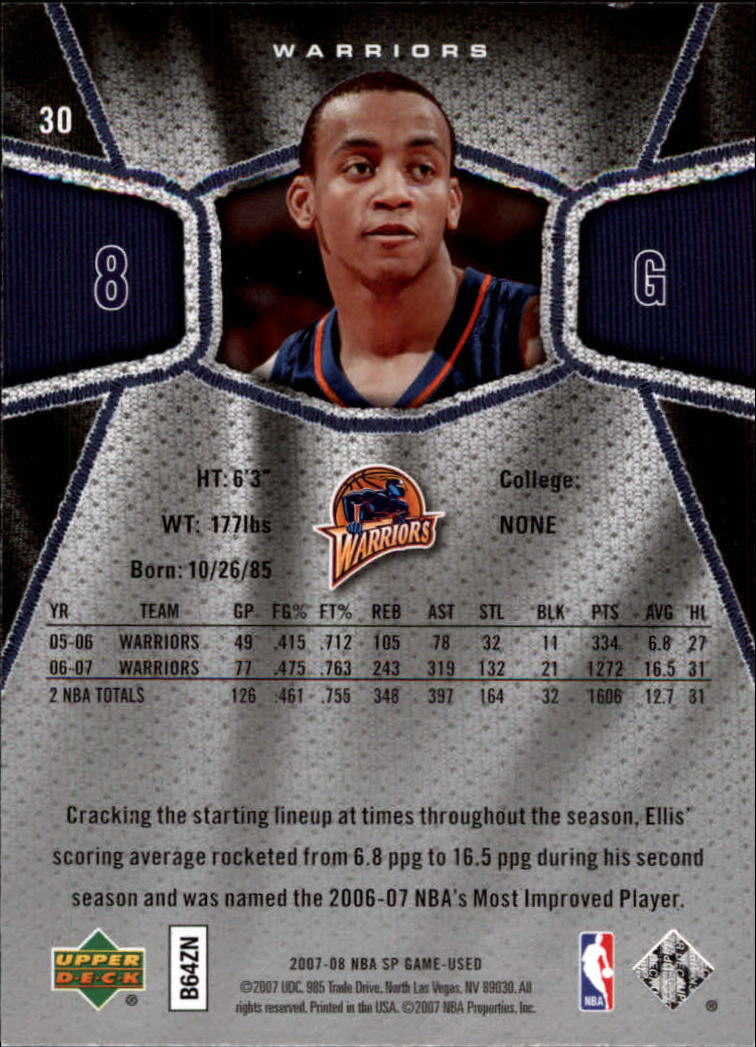 2007/2008 SP Game Used (Upper Deck) Basketball - Picture 127 of 143