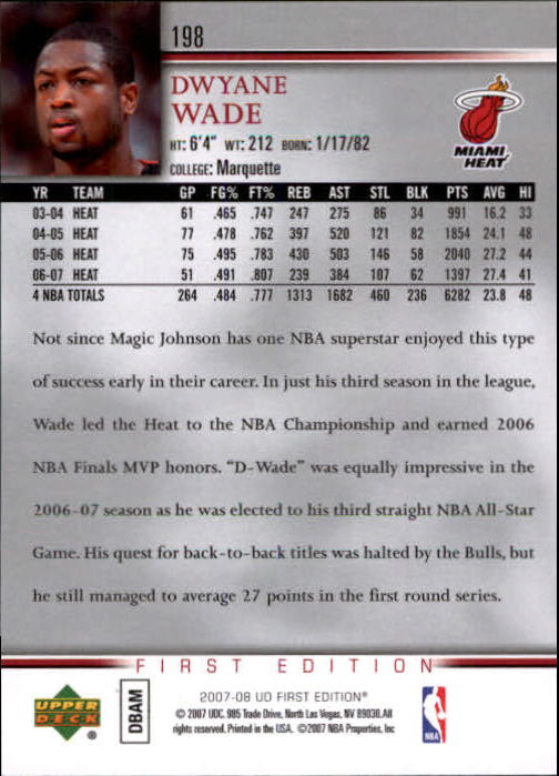 2007-08 Upper Deck First Edition Basketball YOU PICK - Picture 395 of 454