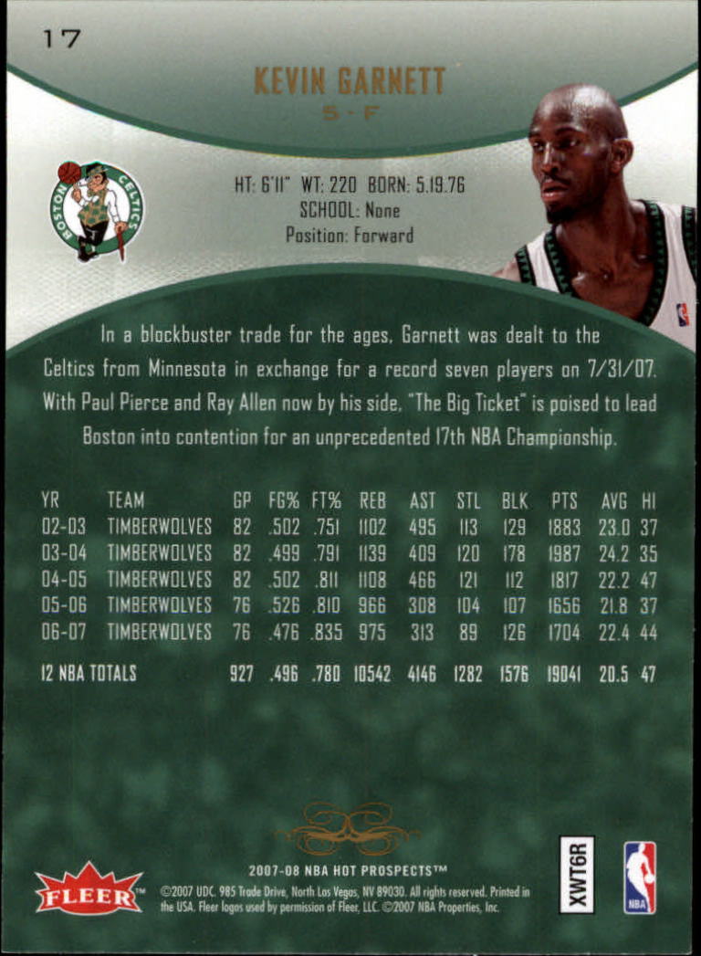 2007/2008 Fleer Hot Prospects Basketball "Main Set" Base Cards - Picture 27 of 112