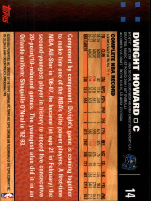 2007-08 Topps Chrome Basketball "Main Set" Cards #1 to #159 Rookies and Veterans - Picture 21 of 267