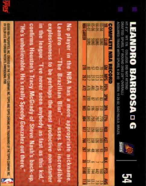 2007-08 Topps Chrome Basketball "Main Set" Cards #1 to #159 Rookies and Veterans - Picture 77 of 267