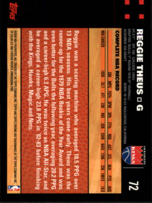 2007-08 Topps Chrome Basketball "Main Set" Cards #1 to #159 Rookies and Veterans - Picture 113 of 267