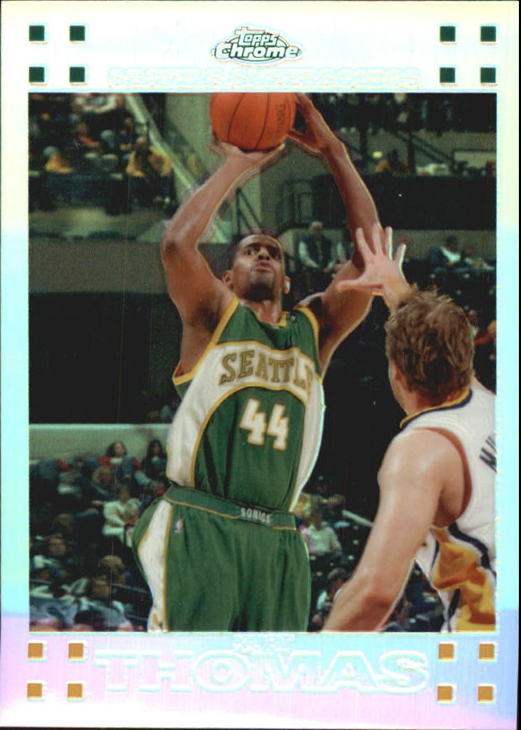 Inserto "Rifrattori" Topps Chrome Basketball 2007-08 e schede parallele - Foto 26 di 169