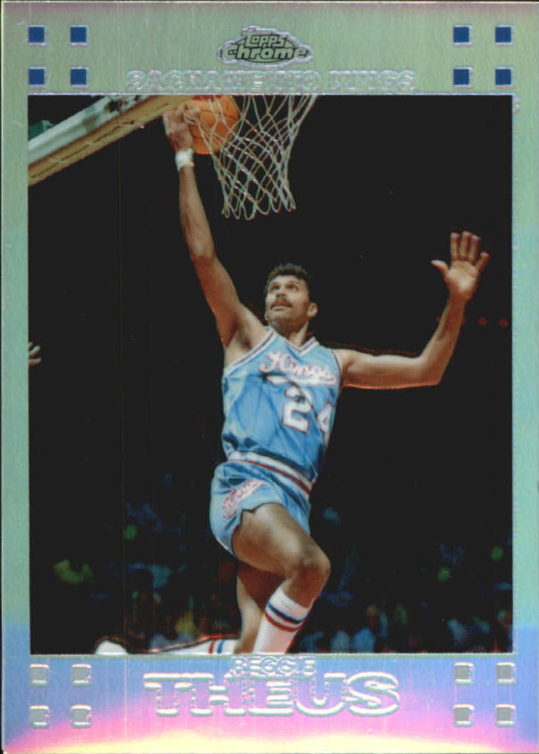 Inserto "Rifrattori" Topps Chrome Basketball 2007-08 e schede parallele - Foto 32 di 169