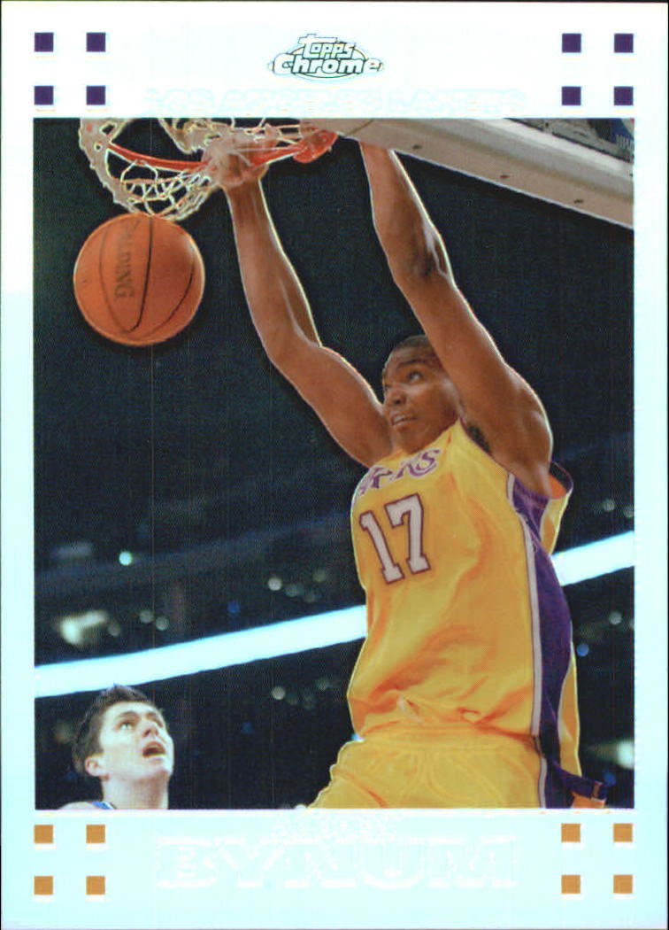 Inserto "Rifrattori" Topps Chrome Basketball 2007-08 e schede parallele - Foto 38 di 169
