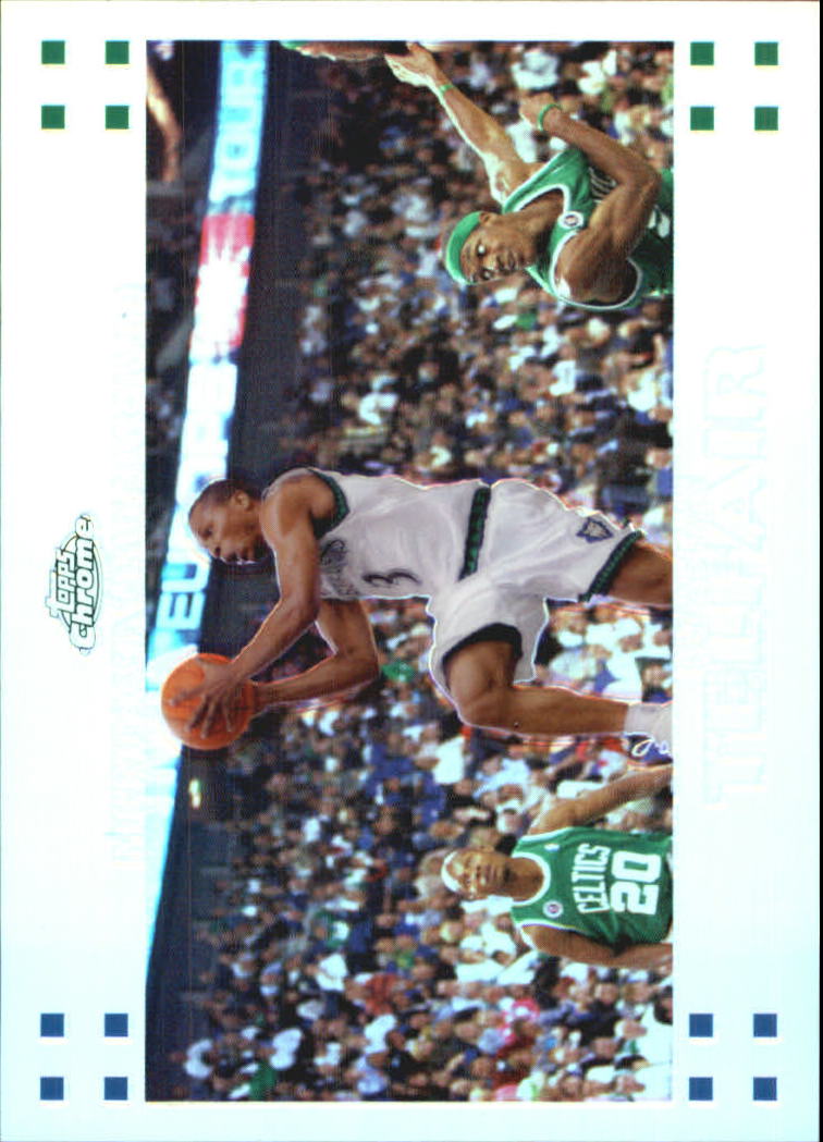 Inserto "Rifrattori" Topps Chrome Basketball 2007-08 e schede parallele - Foto 44 di 169