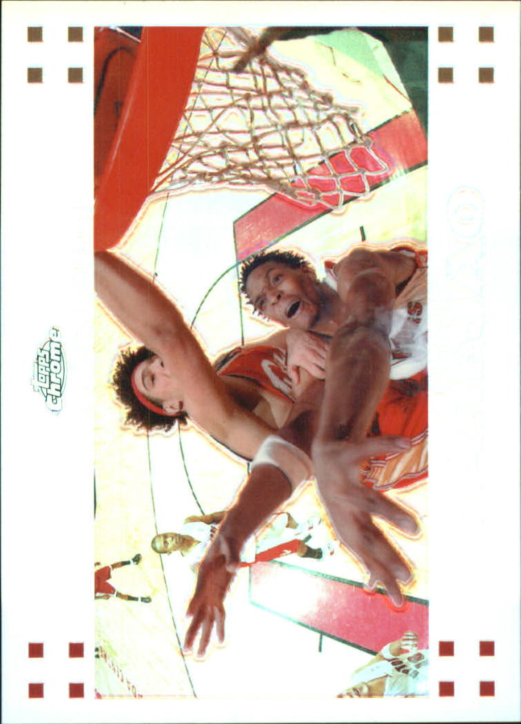 Inserto "Rifrattori" Topps Chrome Basketball 2007-08 e schede parallele - Foto 46 di 169
