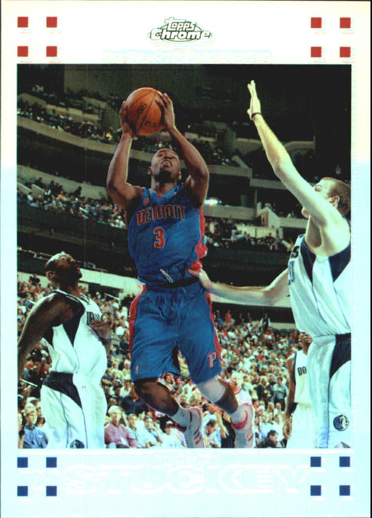 Inserto "Rifrattori" Topps Chrome Basketball 2007-08 e schede parallele - Foto 58 di 169