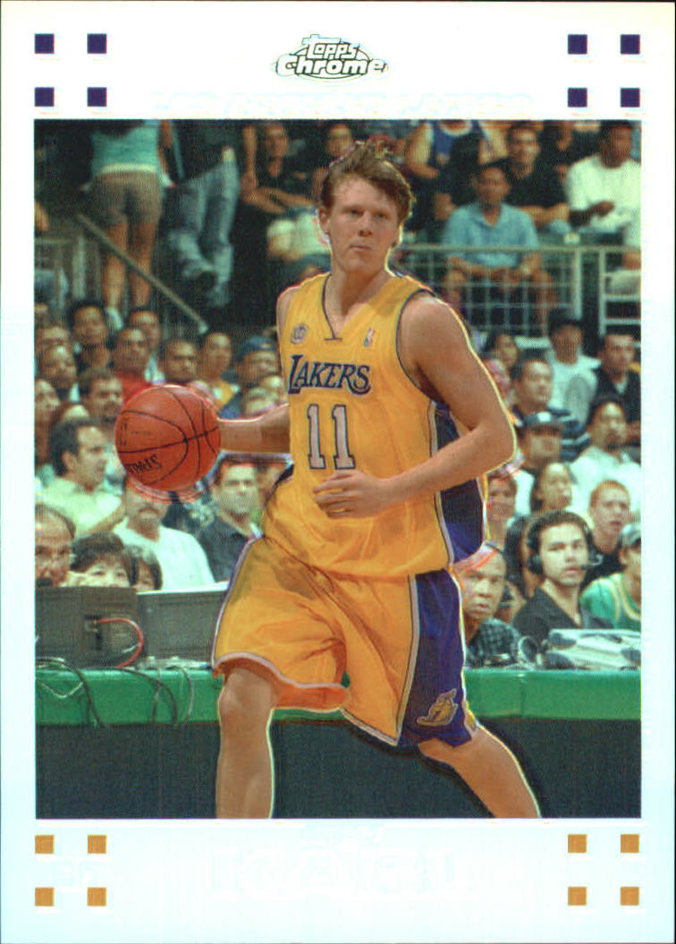 Inserto "Rifrattori" Topps Chrome Basketball 2007-08 e schede parallele - Foto 62 di 169